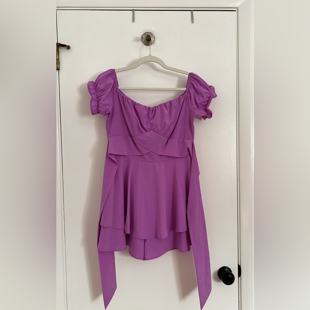 Elegant Purple romper